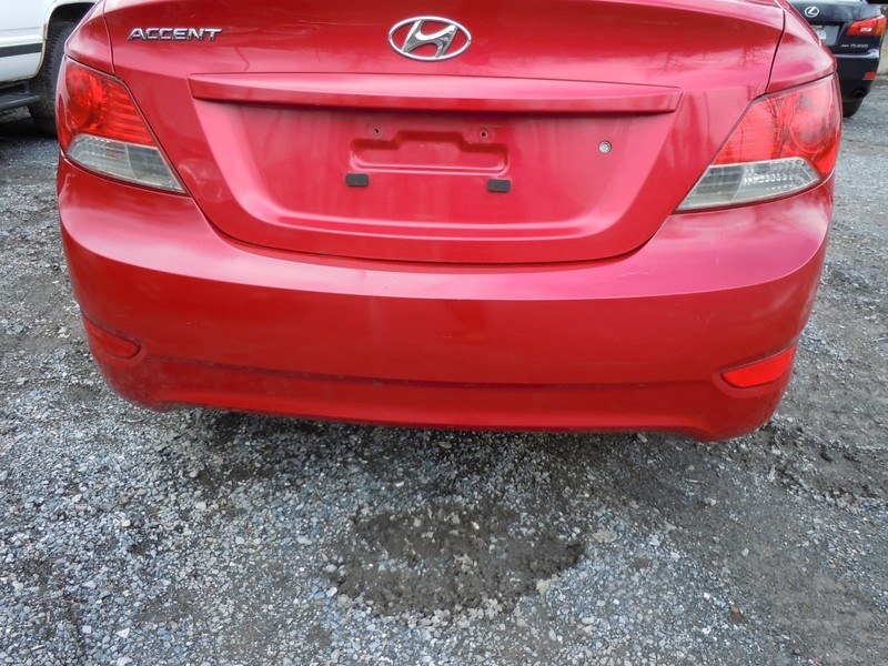 2012-2017 Hyundai Accent Sedan Rear Bumper Cover P9R *REPAINTED*