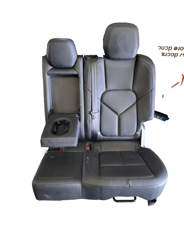 Used Oem Porsche Rear Left Driver Seat Leather for 2011-2018 Cayenne Sport 3.6L