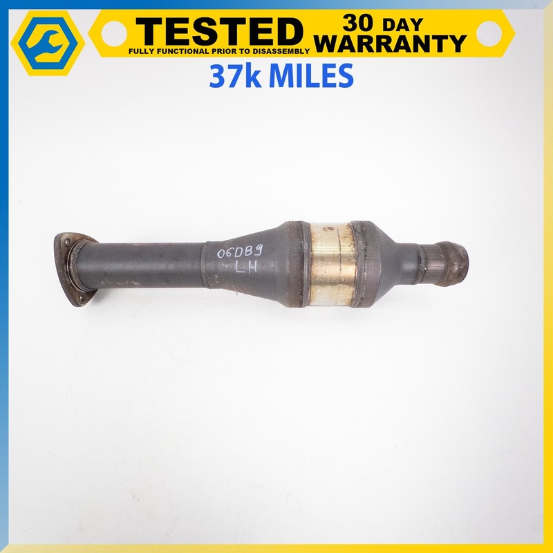 05-12 ASTON MARTIN DB9 DBS 6.0L LEFT SIDE EXHAUST PIPE SECONDARY CONVERTER OEM