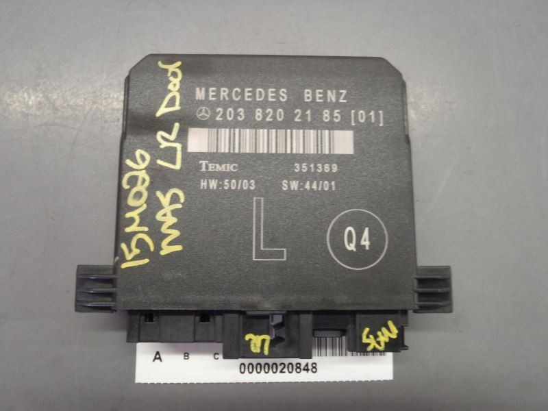 Left Driver Side Rear Door Module Fits 2002-2007 Mercedes Benz C230 Sedan 50716