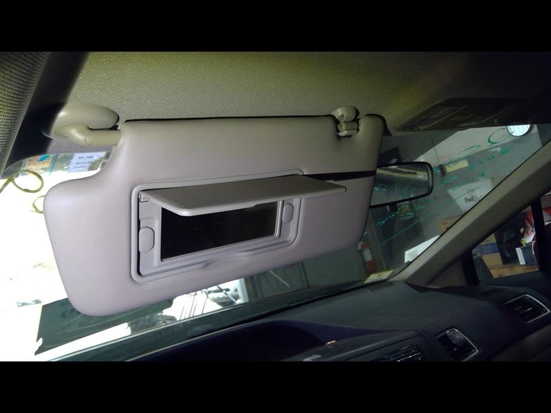 Driver Left Sun Visor Without Illumination Fits 12-15 CIVIC 1584368