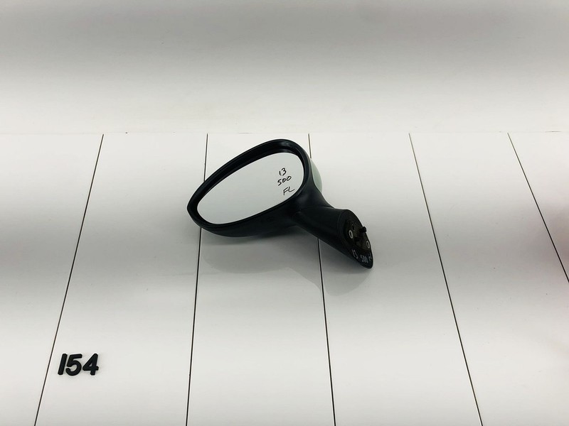 12-18 FIAT 500 LEFT SIDE EXTERIOR REAR VIEW MIRROR VERDE LIBERO E BELLO OEM