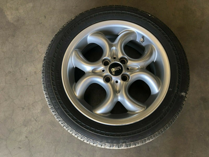 ⭐2012-2015 MINI COOPER 195/55/RF16 16" INCH WHEEL RIM TIRE ASSEMBLY OEM LOT2252