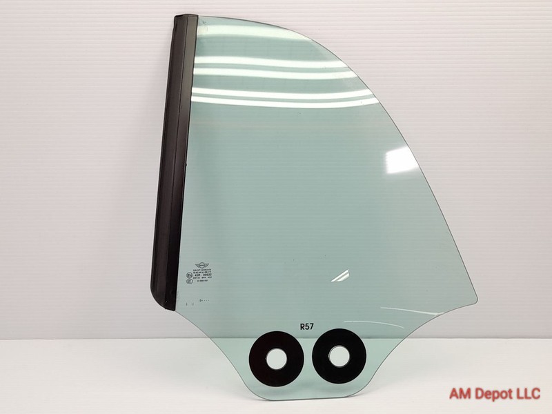 2010 Mini Cooper S R57 Cabrio Convertible Rear Right Passenger Quarter Glass