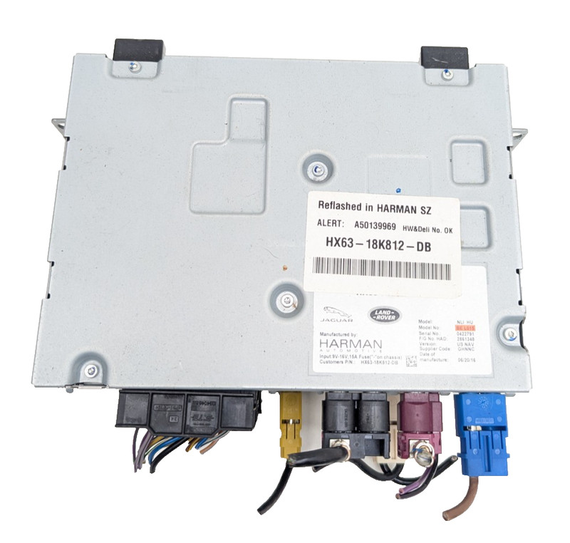 2017-2018 Jaguar XE Radio Receiver Control Module Genuine OEM HX6318K812DB