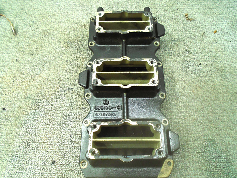 Reed Blocks (6) w Adapter Plate 82863 8251783 Mercury Mariner 200-250 Outboard