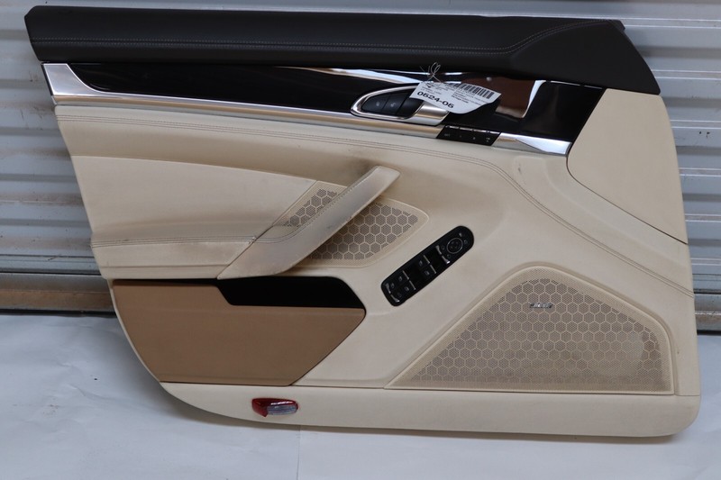 2013 PORSCHE PANAMERA FRONT LEFT DRIVER SIDE DOOR PANEL TRIM COVER OEM