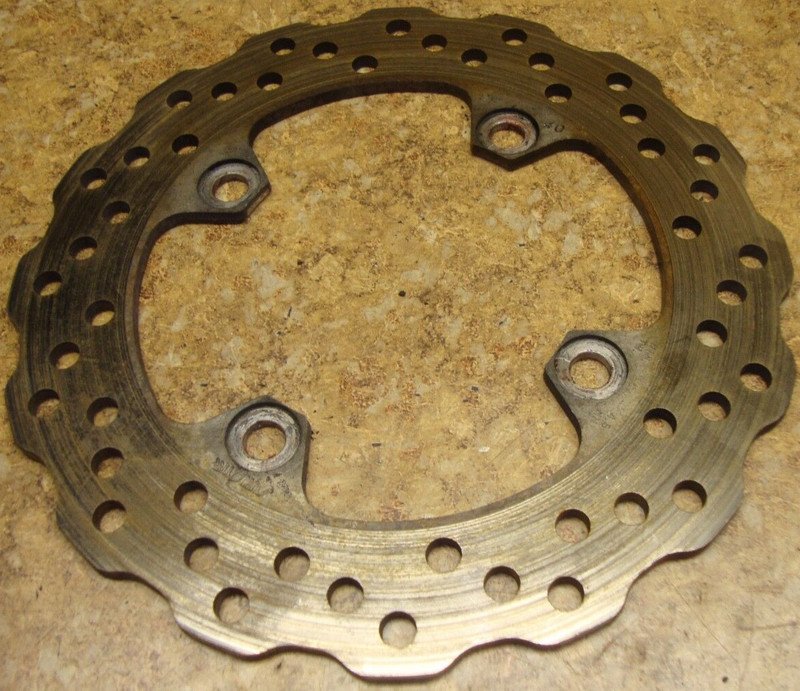 2007 Kawasaki Ninja EX 650 EX650 A EX650A Rear Disk Brake Rotor Wheel Rim Back