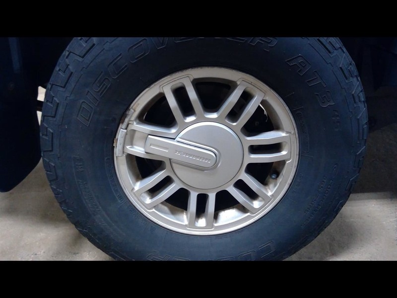 Rim Wheel 16x7-1/2 Aluminum 7 Double Spoke Polished Fits 06-09 HUMMER H3 1642986