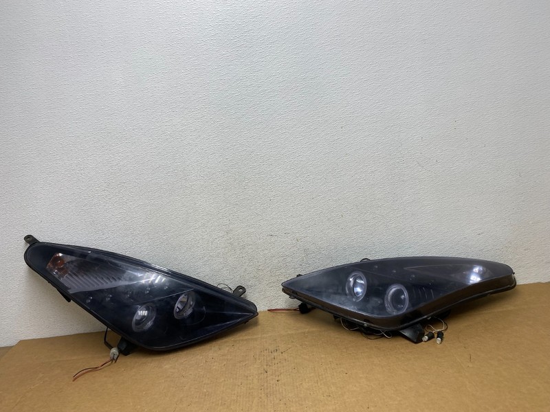 2000 to 2005 Toyota Celica Left+Right Set LED Black HeadlightsAD4631 DG