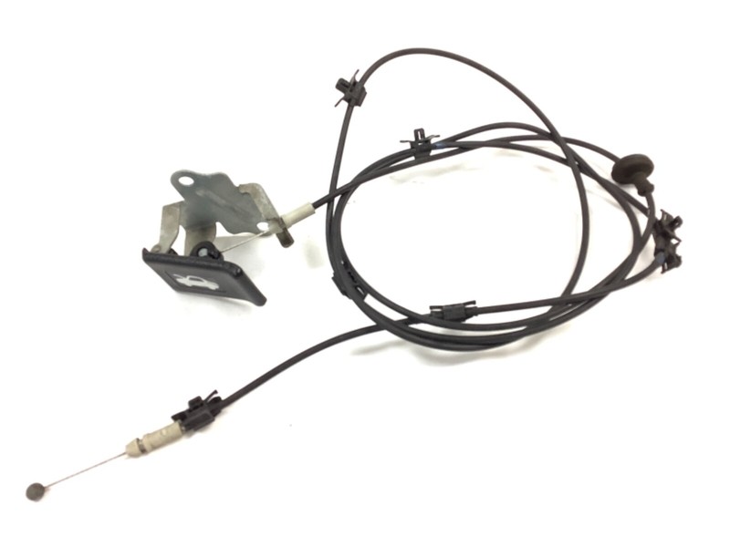 04-08 Acura TL Wire Hood Latch Lock Bonnet Release Cable Lever Black Handle OEM