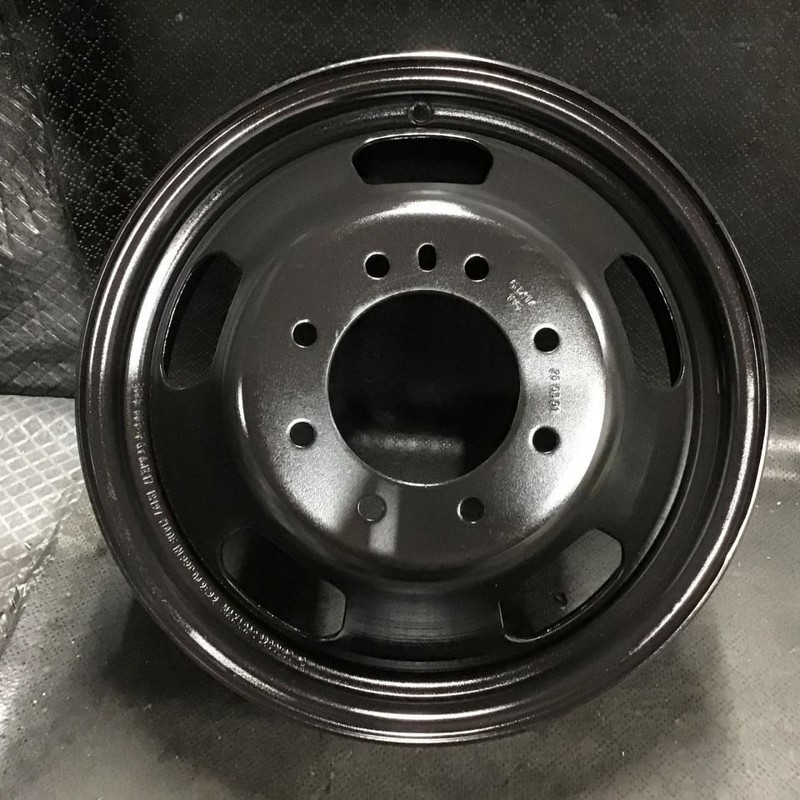 2003-2018 Dodge Ram 3500 DRW 2191 Wheel 17x6 Rim Black Steel 52121267AA