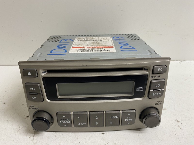2007 Kia Optima Magentis Radio Stereo AMFM Single Disc CD Player 96140-2G150 Oem