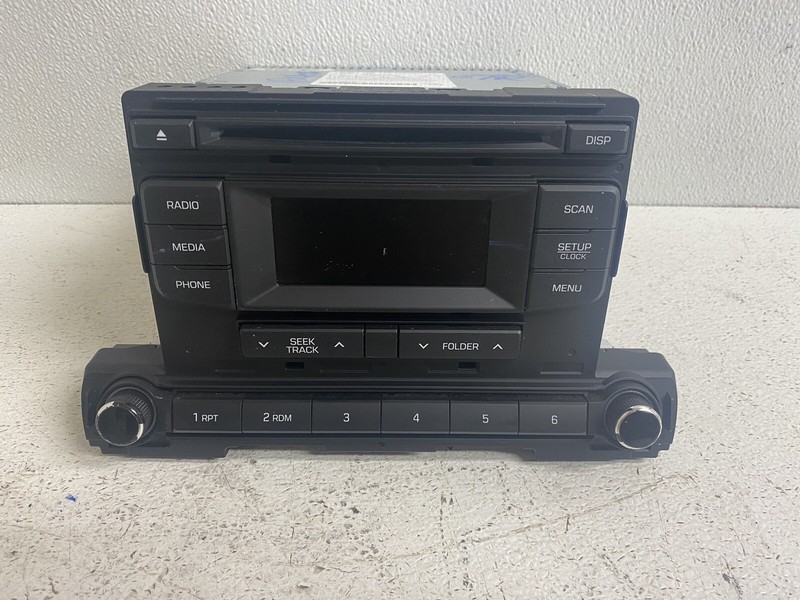 2017-2018 Hyundai Elantra Sedan NON-NAV 96170-F2270 Radio Stereo Menu Display