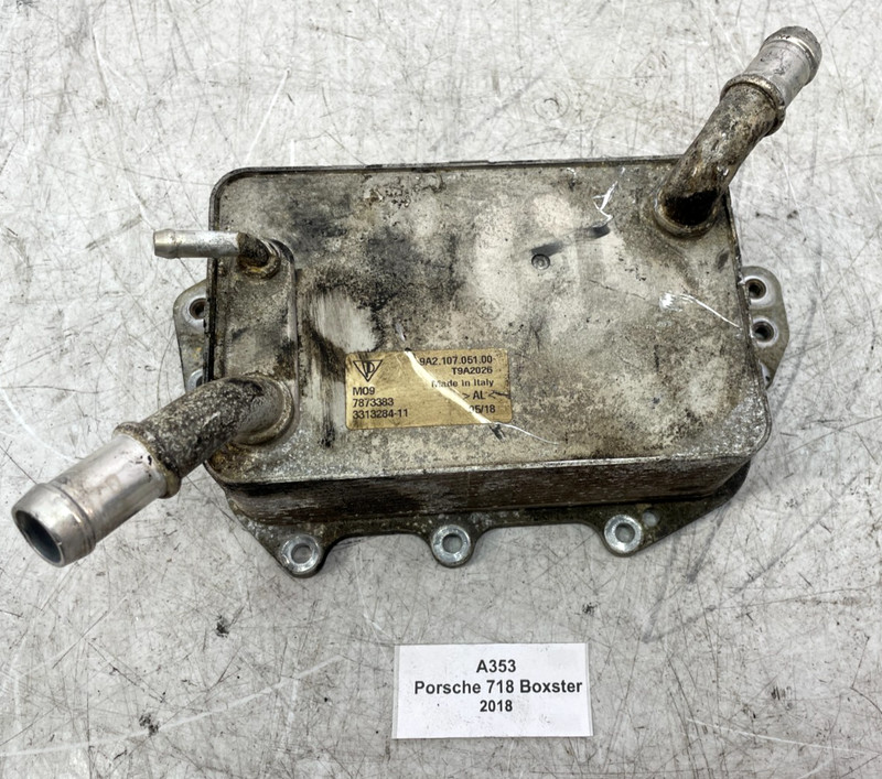 ✅ 2017-2025 OEM Porsche 718 Boxster 982 2.0L Engine Oil Cooler 36k