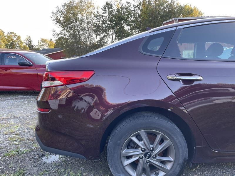 2016-2020 KIA OPTIMA RIGHT QUARTER PANEL BURGUNDY PC:WK SEDAN AT FWD 49786