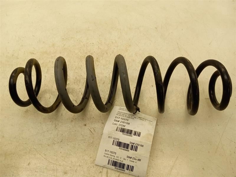 22 TOYOTA COROLLA CS XLE REAR PASSENGER RIGHT COIL SPRING