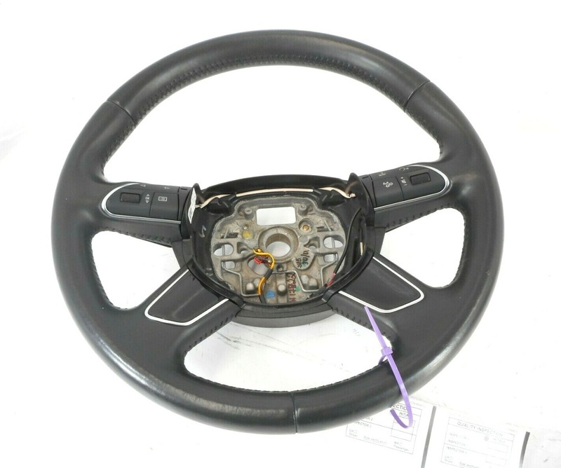 11-18 Audi A8 Quattro Driver Wheel W/ Controls OEM