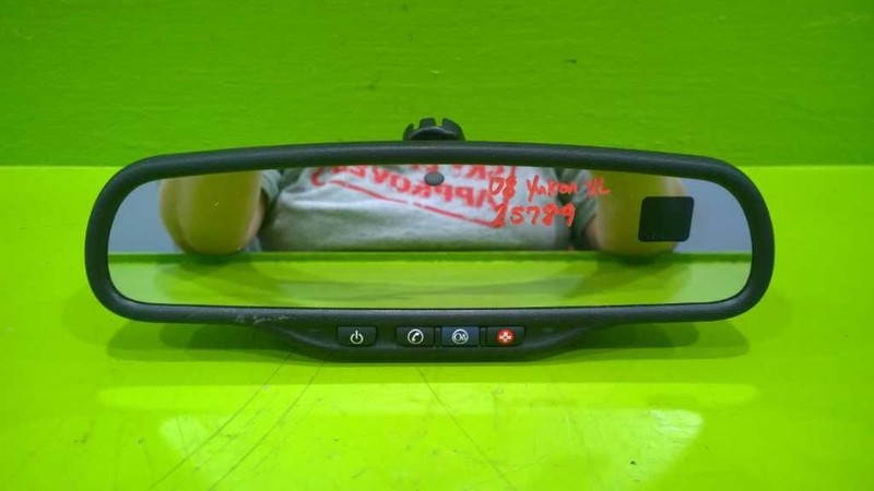 07 08 09 10 11 12 13 14 YUKON TAHOE 5.3L AT REAR VIEW MIRROR WITH ONSTAR 2578-9