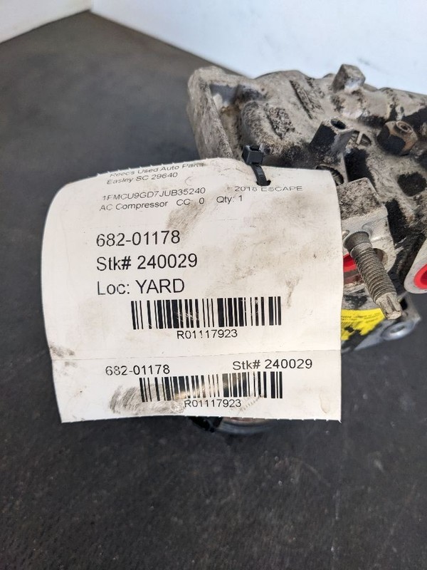AC Compressor Fits 17-19 ESCAPE 1117923