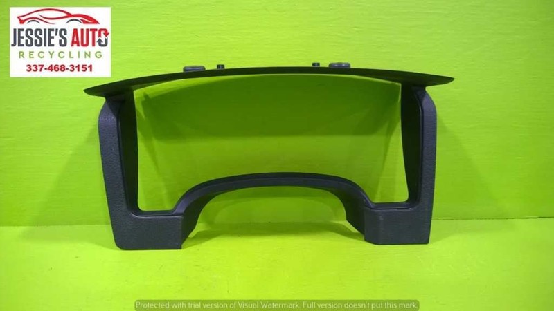 09 10 11 12 13 14 FORD F150 XLT 4.6L AT SPEEDOMETER CLUSTER BEZEL TRIM 2170-114