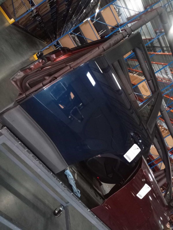 2016 Mazda CX-5 Left Rear Door Blue OEM 410142 150k Miles