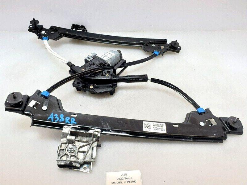 ✅ 21-23 OEM Tesla Model X Plaid Rear Right Passenger Side Window Regulator Motor