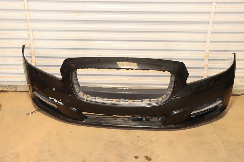 2010-2015 JAGUAR XJ XJR FRONT BUMPER COVER W/ PARK SENSOR & HEADLAMP WASHER OEM