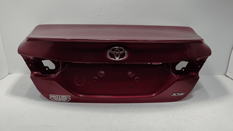 2018-2024 TOYOTA CAMRY REAR TAILGATE TRUNK DECK LID SHELL PANEL RED 3T3 OEM