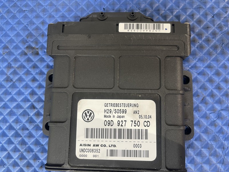 2005 PORSCHE CAYENNE BASE TRANSMISSION CONTROL UNIT TCU MODULE 09D927750CD