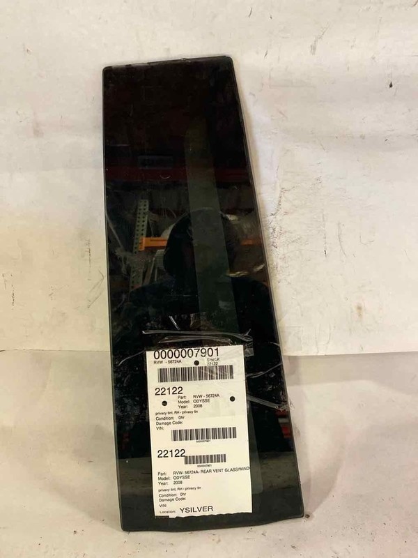 Rear Vent Glass/window HONDA ODYSSEY Right 05 06 07 08 09 10