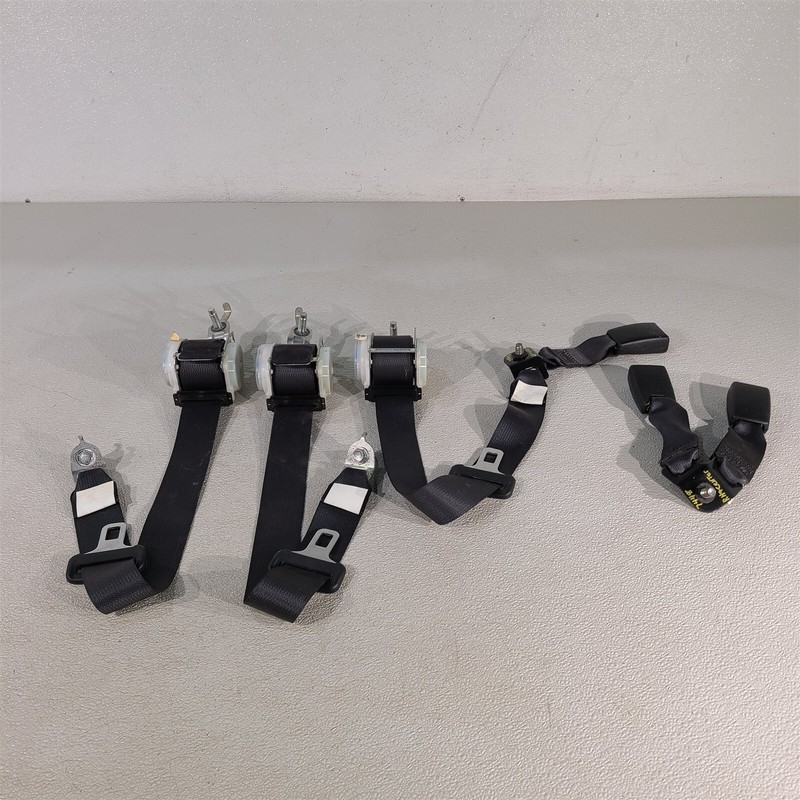 06-11 Honda Civic Si Rear Seat Belt Retractors Buckles Latches Set Lh Rh Aa7448