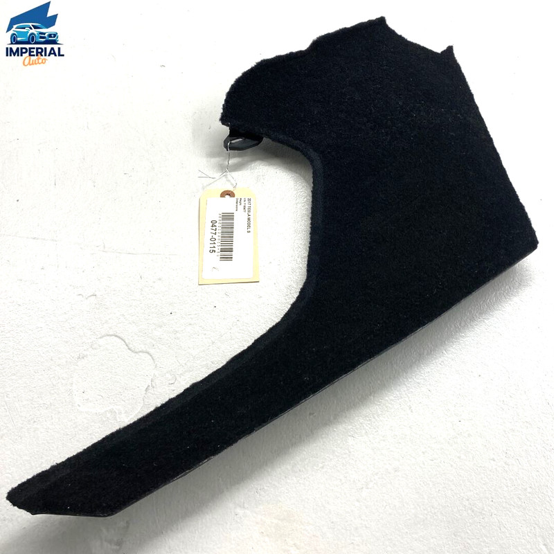 2017-20 Tesla Model S Center Console Passenger Side Trim Carpet Panel Cover OEM
