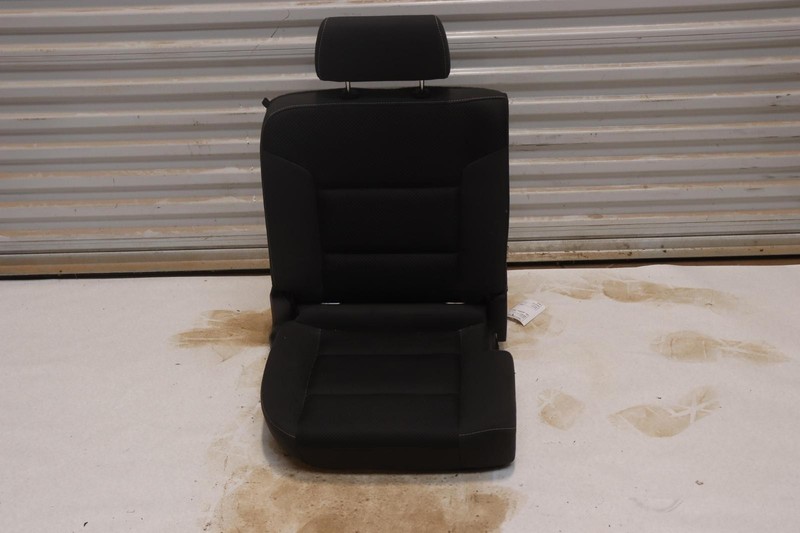 2014-2015 CHEVY SILVERADO 1500 DOUBLE CAB REAR RIGHT SIDE SEAT CLOTH BLACK OEM