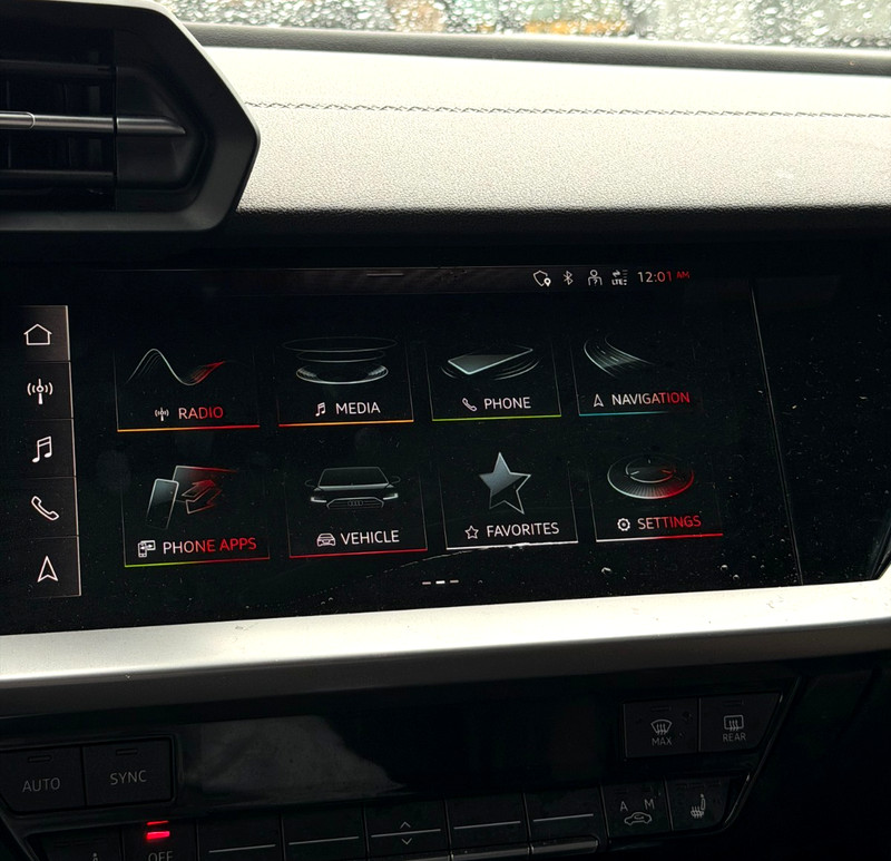 📌 2023 AUDI 8Y A3 FRONT DASHBOARD RADIO NAV DISPLAY SCREEN 8Y0919605 OEM