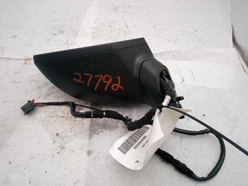 2020 AUDI A4 Left Door Mirror Assembly Blue OEM Used 60000 Miles NJ25-27792