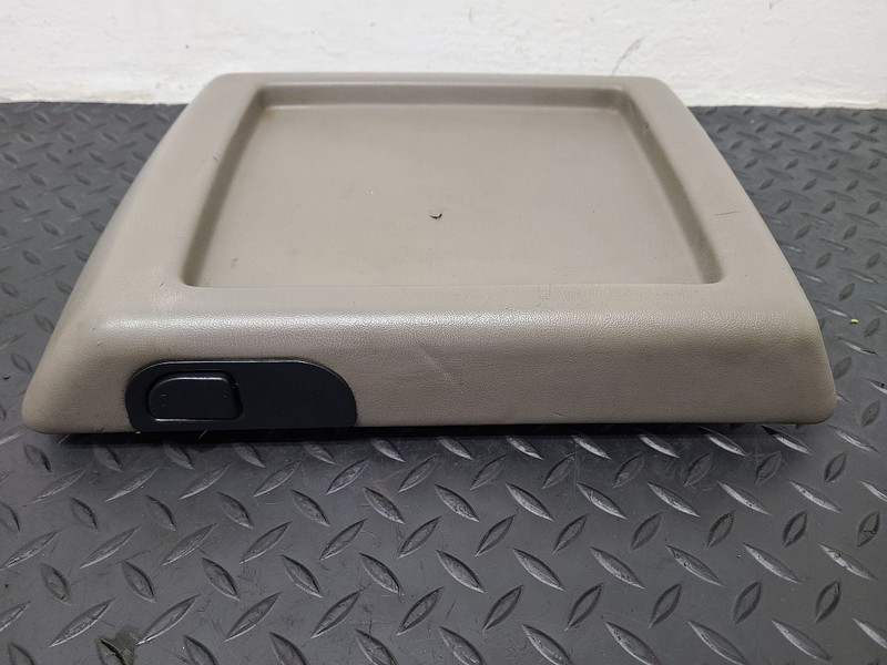 03-07 Hummer H2 Floor Center Console Lid Assembly Gray OEM 88986340