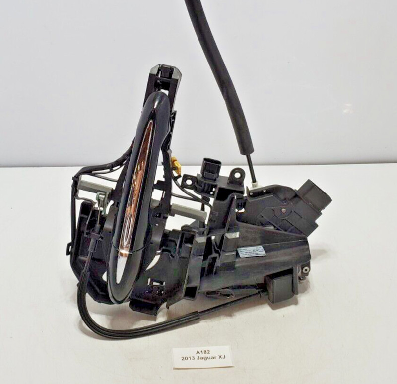 ✅ 10-19 OEM Jaguar XJ Front Right Passenger Lock Latch Actuator W/ Handle Black