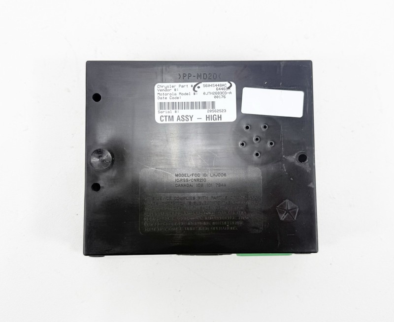 56045448AC Dodge 2001 2002 Ram 1500 CTM Body Alarm Control Timing Module BCM