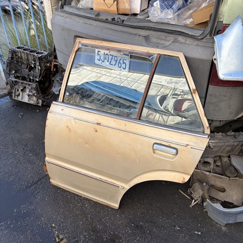 81-82 Honda Civic Wagon Left Rear Door Beige OEM
