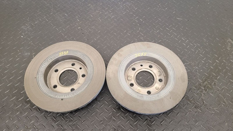 24-25 Buick Envista Rear Disc Brake Rotors Pair OEM 13549949