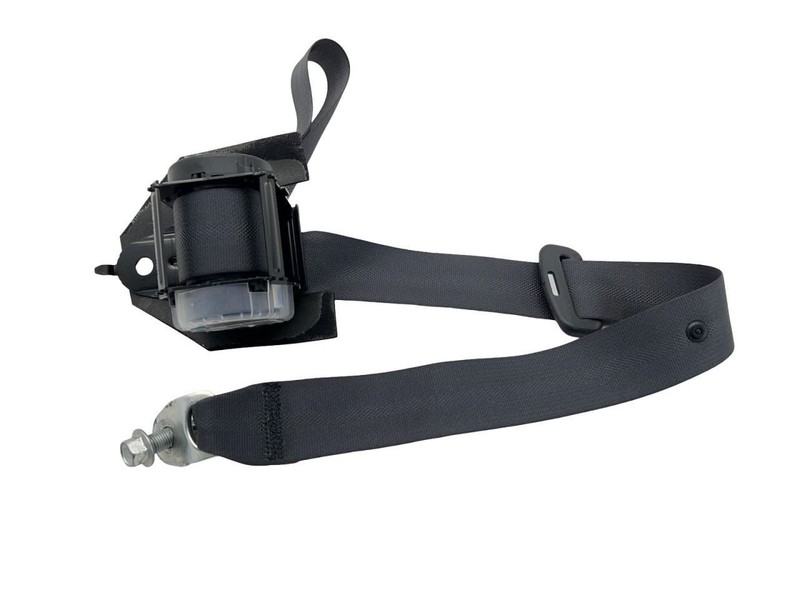2016-2019 Nissan Sentra Left Driver Side Rear 2ND Raw Seat Belt Black