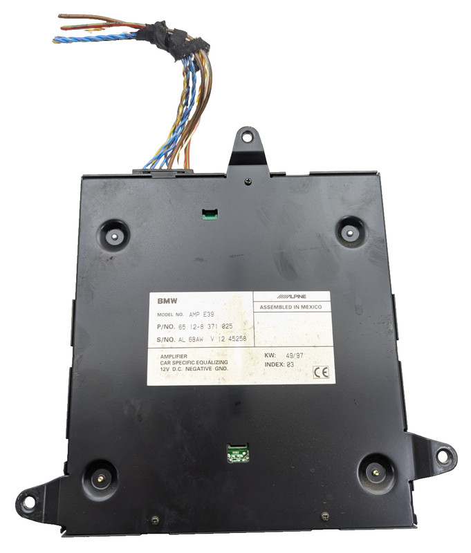 1998-2002 BMW 528i 530i E39 Amp Amplifier OEM 8371025