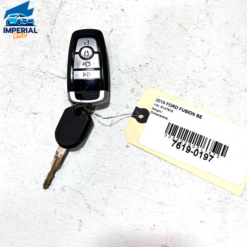 2017-2020 FORD FUSION SMART KEY KEYLESS REMOTE KEY FOB 5 BUTTON SET OEM