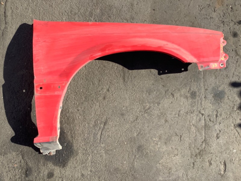 84-87 Honda Civic 3D Hatchback Right Front Fender Red 61111-SB3-661 OEM