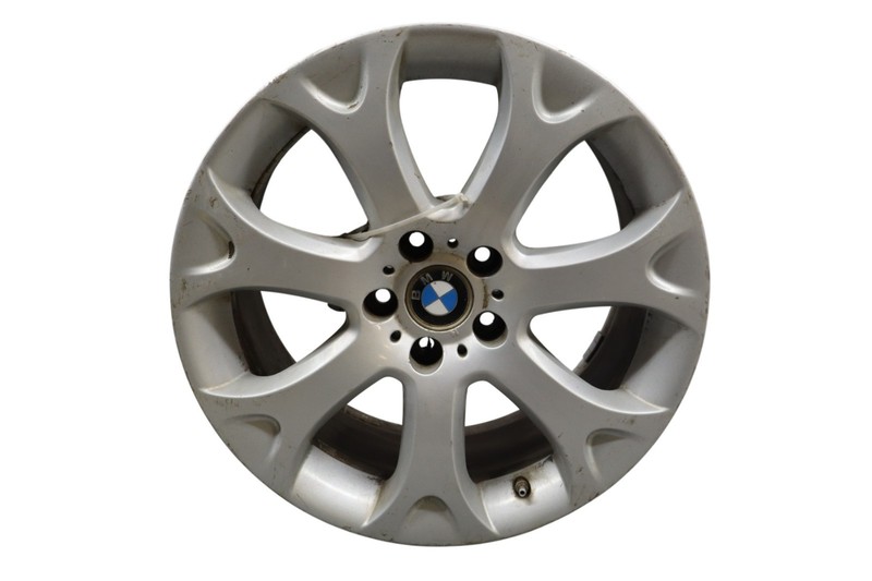 07-13 BMW X5 Aluminium Alloy Wheel Rim 7 Spoke 19x9 Silver 36116772244 Oem