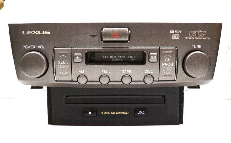 LEXUS LS430 Radio AM-FM CD Tuner Head Unit OEM 2001 - 2003