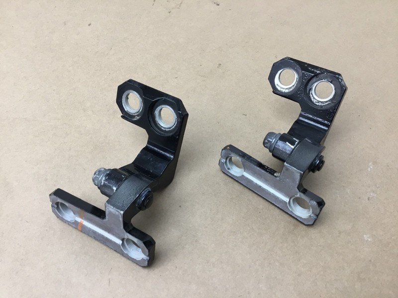 Bentley Continental GT 2013 Left Door Upper Lower Hinges Set Pair 11-18 ;:O