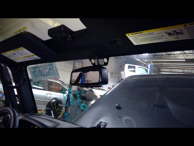 Rear View Mirror VIN W 6th Digit Jk Body Fits 14-18 WRANGLER 1645553