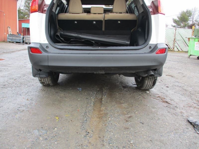 13-15 TOYOTA RAV4 REAR BUMPER COVER ONLY BLACK TEXTURED 2.5L AT AWD -XLE- 41869